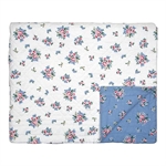 Nicoline Dusty blue bedcover 140x220 cm fra GreenGate - Tinashjem